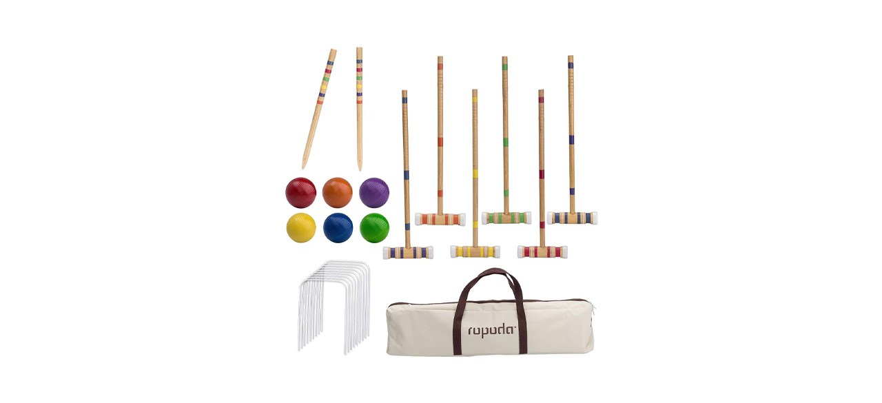 Ropoda Six Player Croquet Set