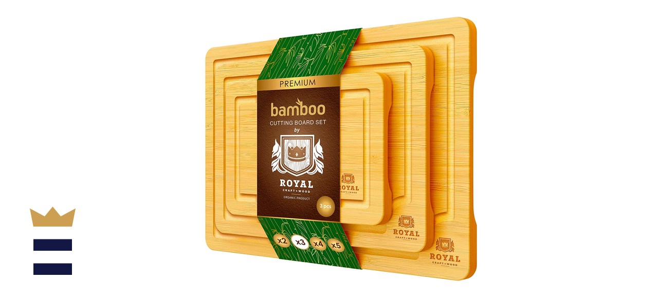 Royal Craft Bamboo Cutting Board Set 