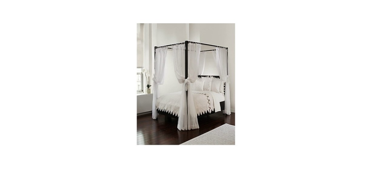 Royale Home White Canopy Set