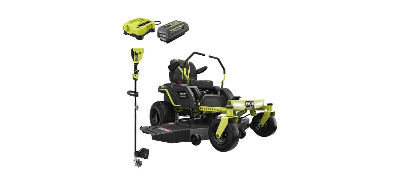 Ryobi 54-inch Electric Zero Turn Riding Mower