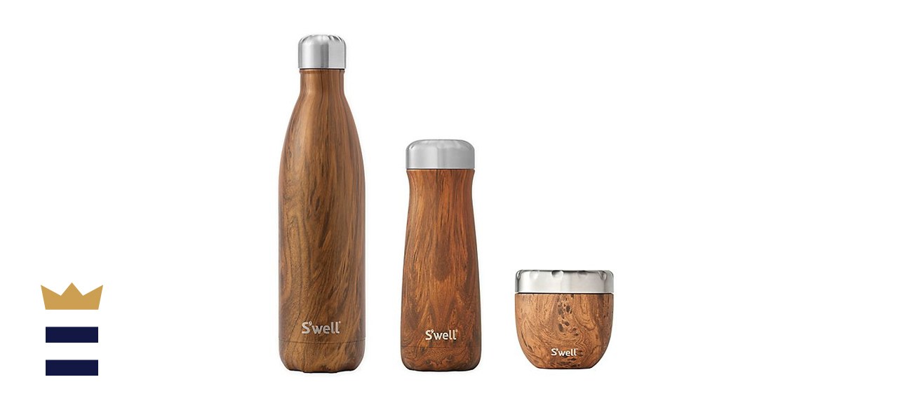 S'well Teakwood Drinkware Collection