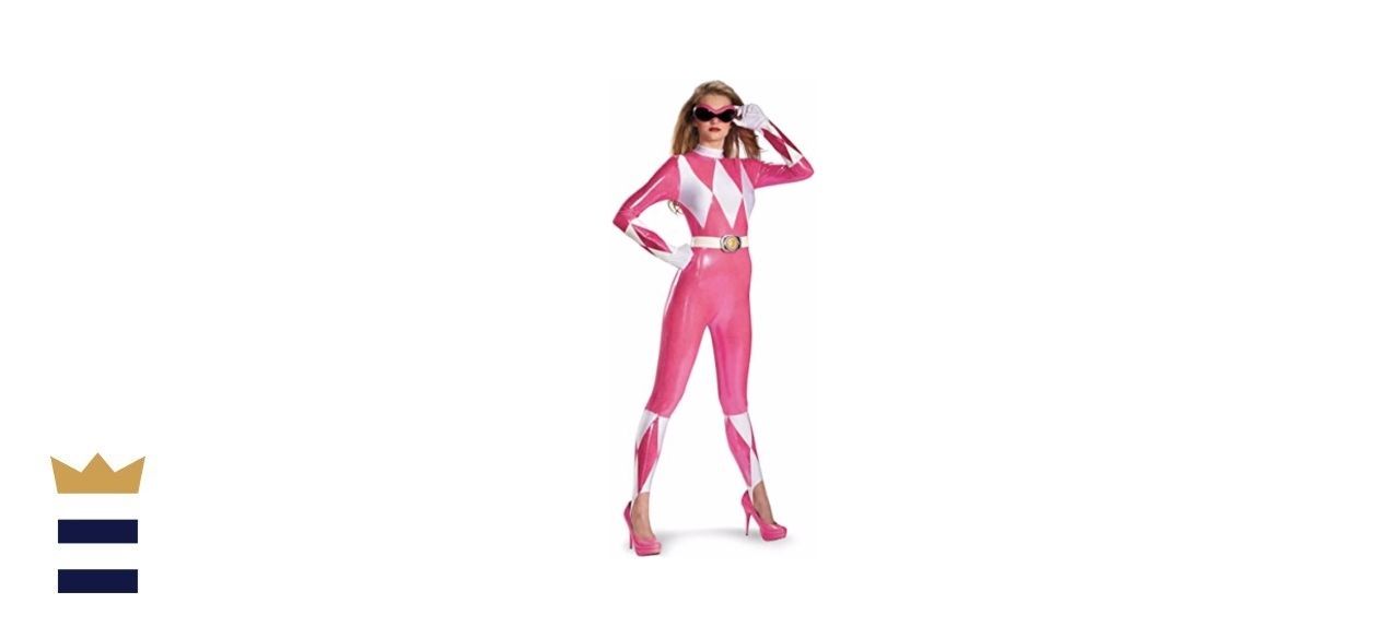 Sabans Mighty Morphin Power Rangers Pink Ranger Sassy Bodysuit Costume