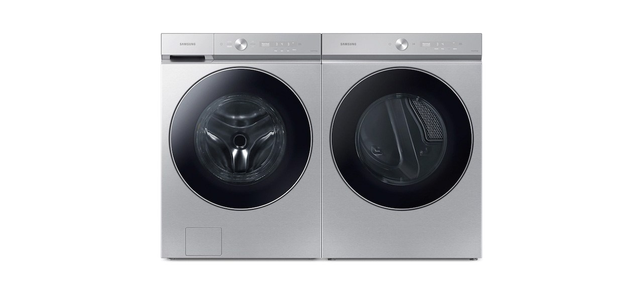 Samsung Bespoke Ultra Capacity AI Front Load Washer And Electric Dryer Set