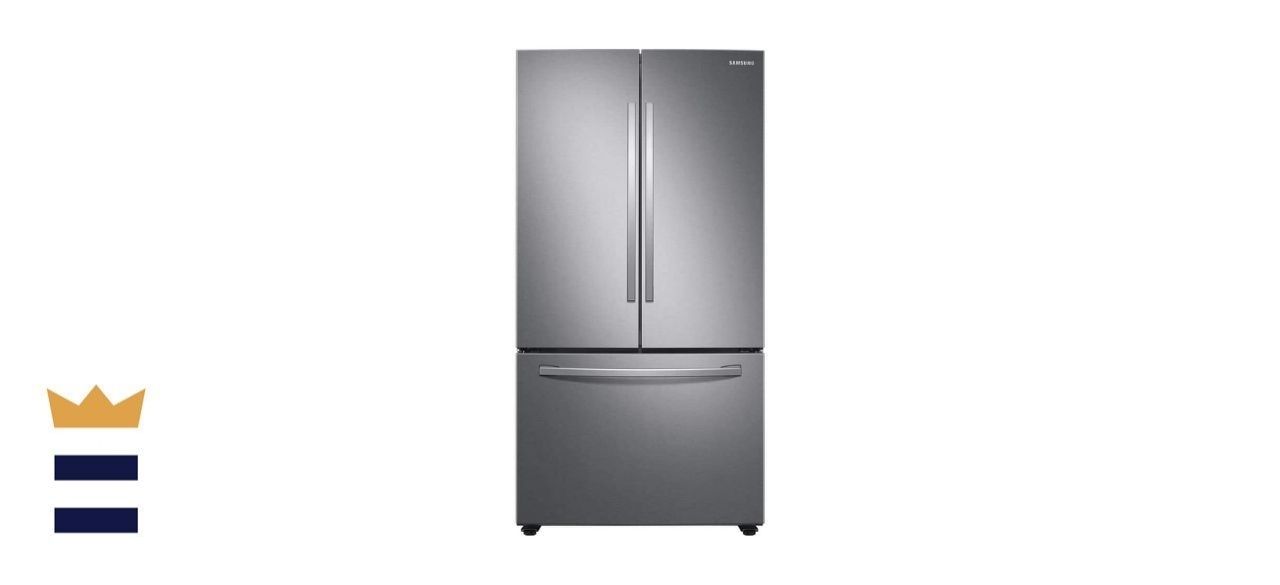 SAMSUNG 28 Cubic Feet Large Capacity French-Door Refrigerator in Stainless Steel