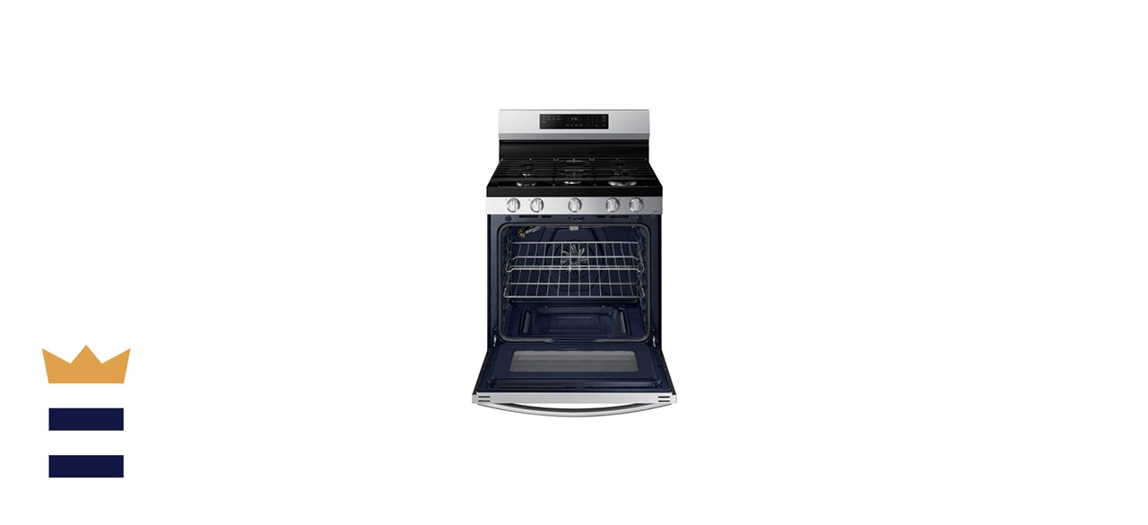 Samsung Smart Wi-Fi-Enabled Convection Gas Range with No Preheat