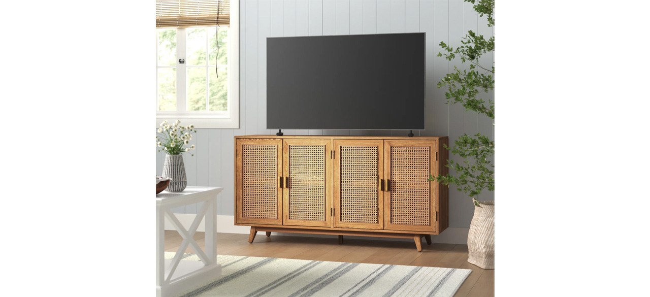 Sand & Stable Walnut Aliya Media Console