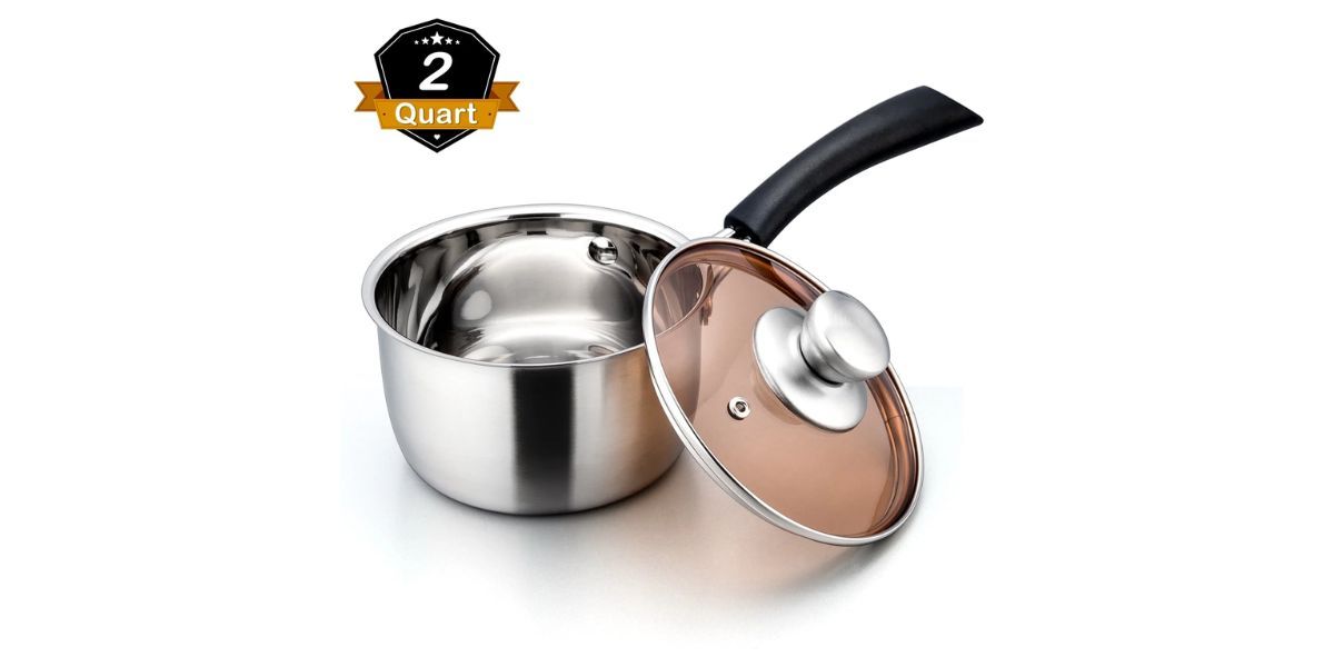 Walchoice 2 Quart Saucepan with Lid