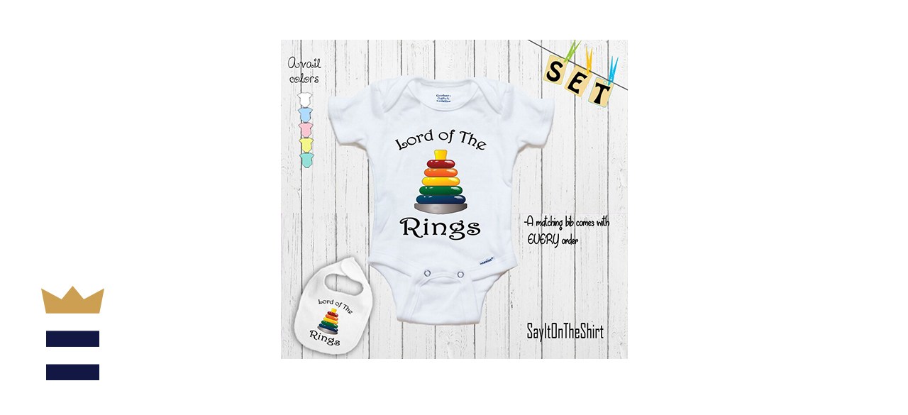 SayItOnTheShirt Lord of the Rings Novelty Baby Bodysuit