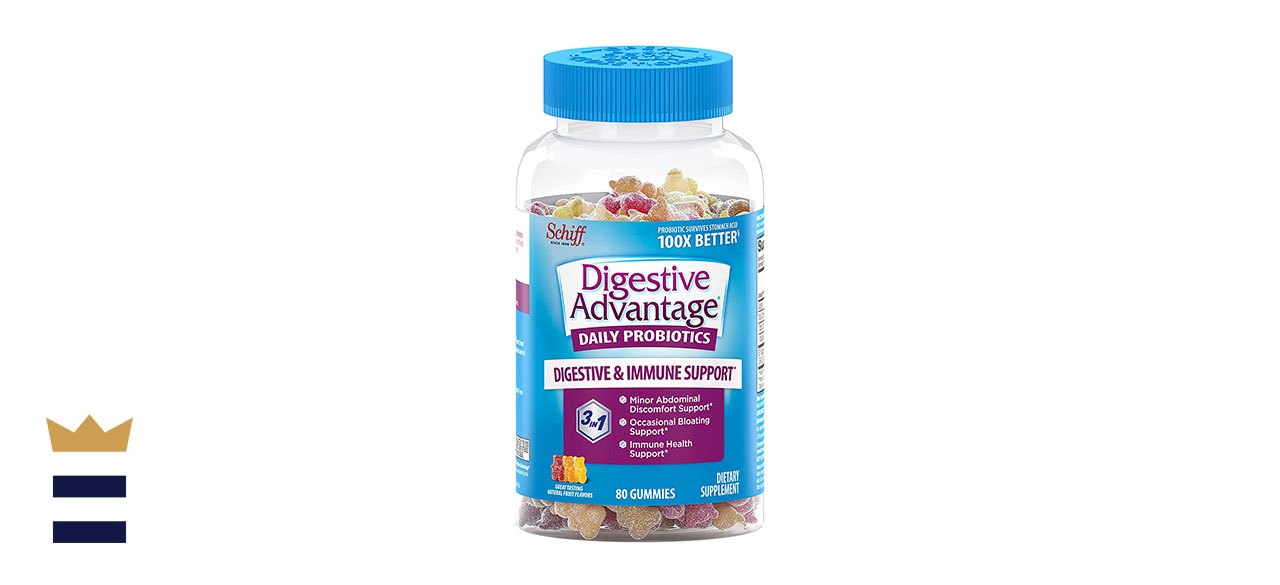 Schiff Daily Probiotic Gummies For Digestive Health &amp; Gut Health