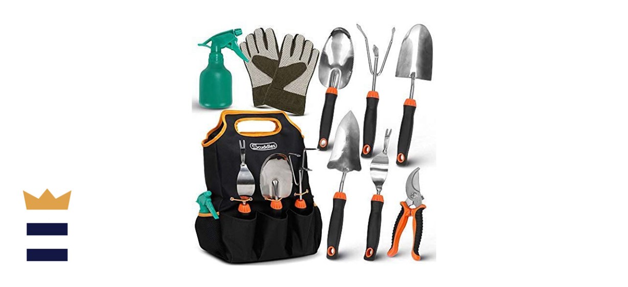 Scuddles 7-Piece Stainless Steel Garden Tool Set Scuddles 7-Piece Stainless Steel Garden Tool Set