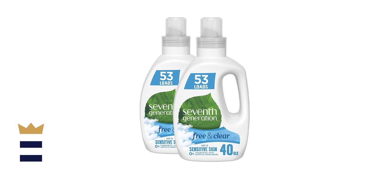 Seventh Generation Concentrated Laundry Detergent, Free &amp; Clear Unscented