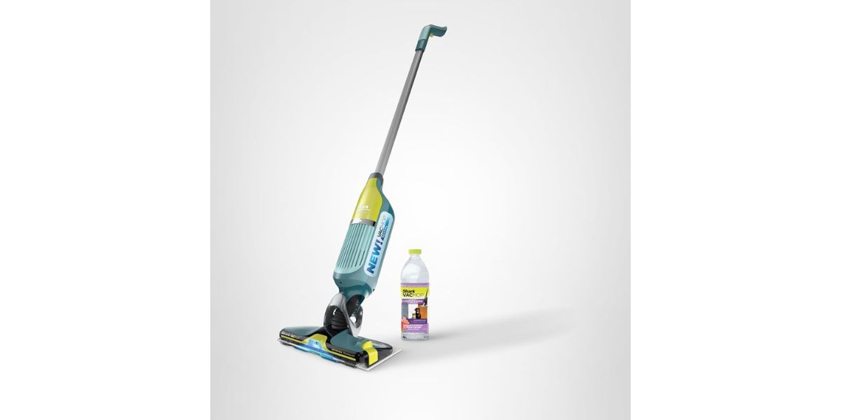 Shark VACMOP Reveal New Cordless Hard Floor Cleaner on white background