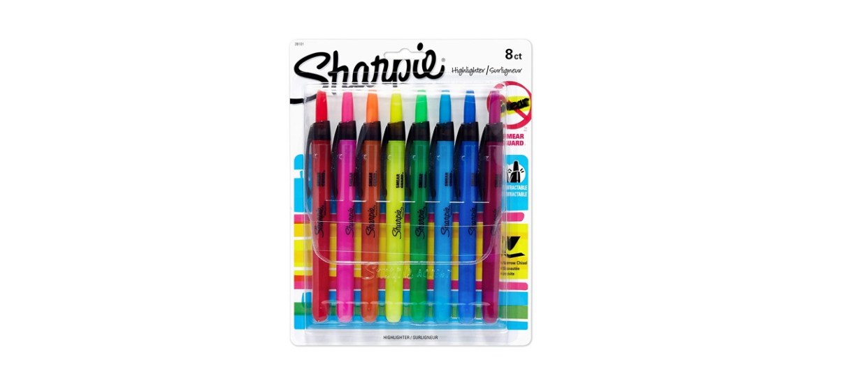 Sharpie Liquid Retractable Highlighters