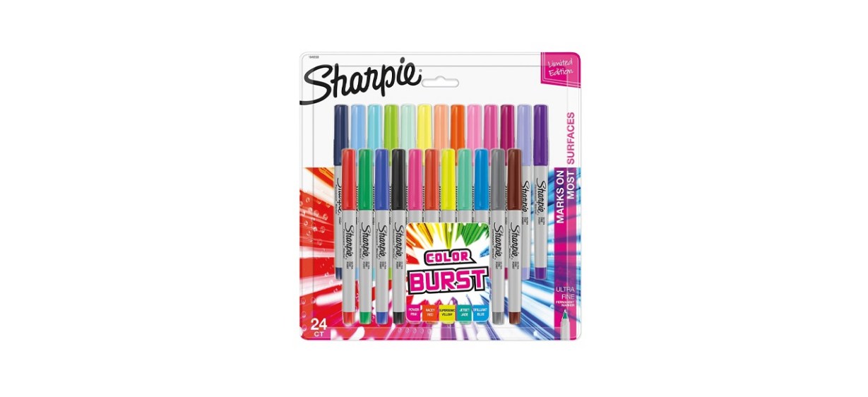 Sharpie Ultra Fine Point Color Burst Permanent Markers