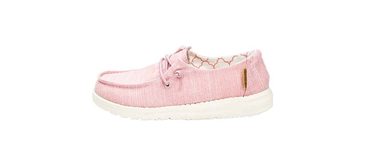 Shoes-Best Hey Dude Girl's Wendy Youth Linen Shoes