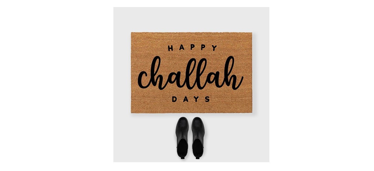 shopHomeMaven Happy Challah Days Doormat