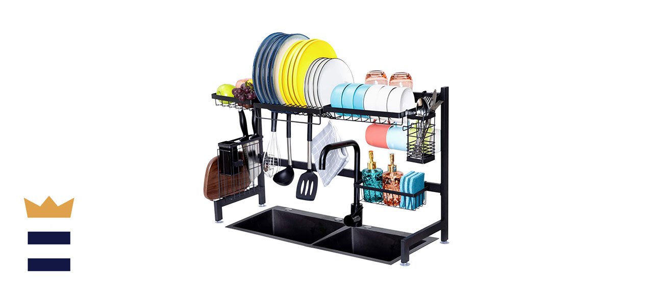 Simflag Over The Sink Dish Drying Rack