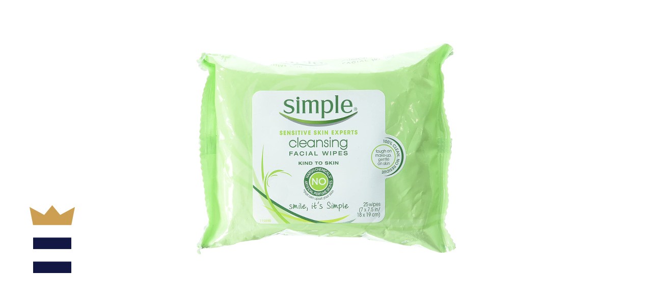 Simple Cleansing Facial Wipes 