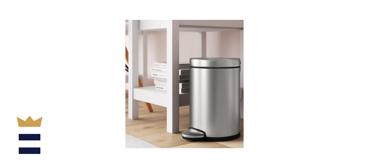 Simplehuman’s Mini Round Step Trash Can