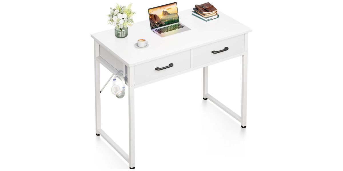 Casaottima 32 Inch Office Computer Desk