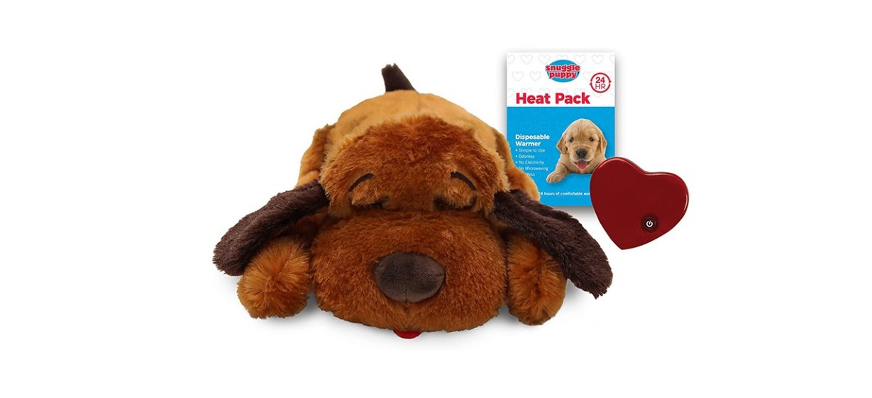 smartpetlove snuggle puppy heartbeat stuffed toy