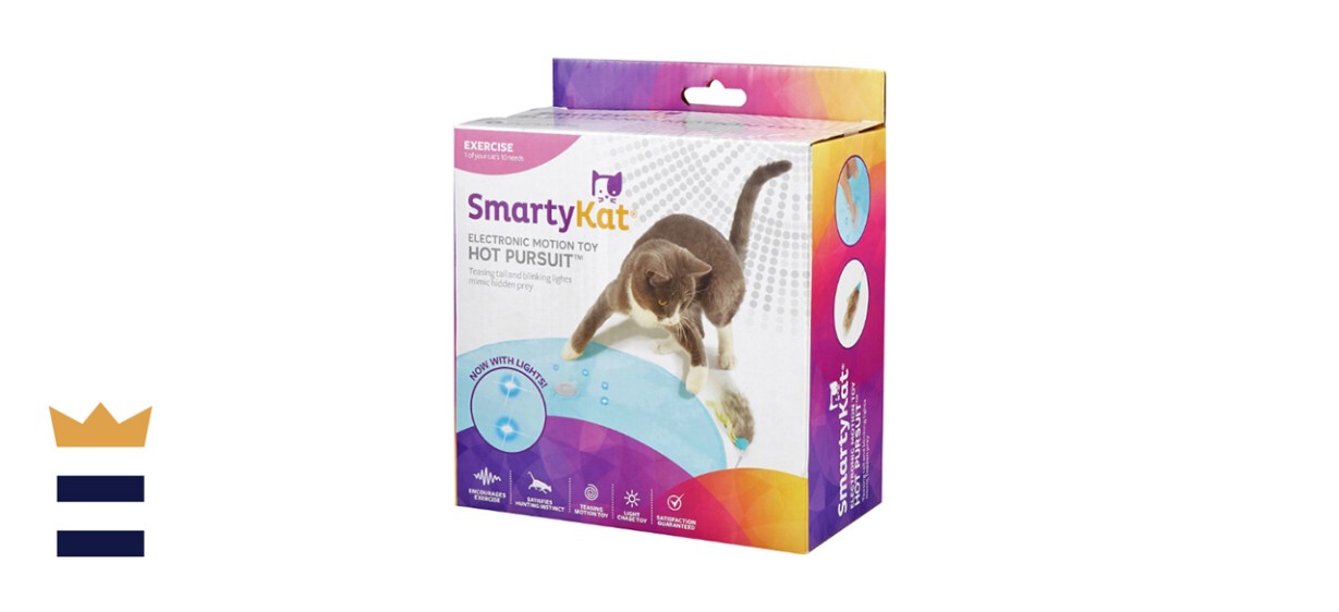 Smartykat Hot Pursuit Electronic Concealed Motion Cat Toy Smartykat Hot Pursuit Electronic Concealed Motion Cat Toy