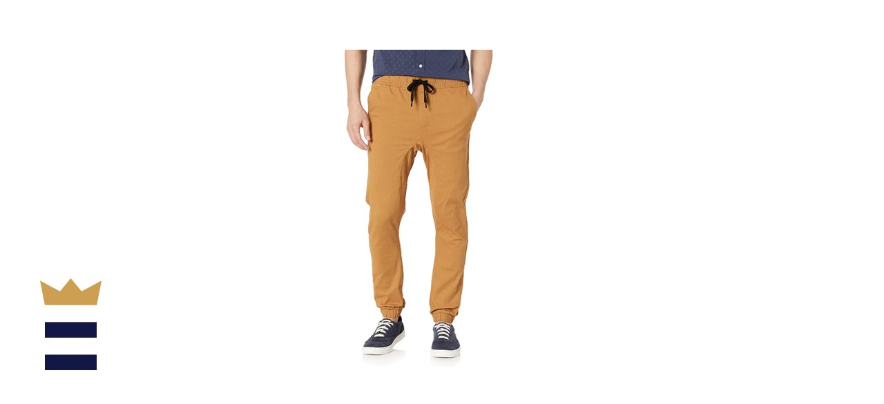 Southpole Men’s Basic Stretch Twill Jogger