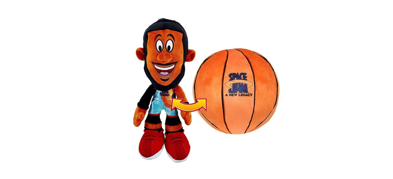 lebron james space jam plush