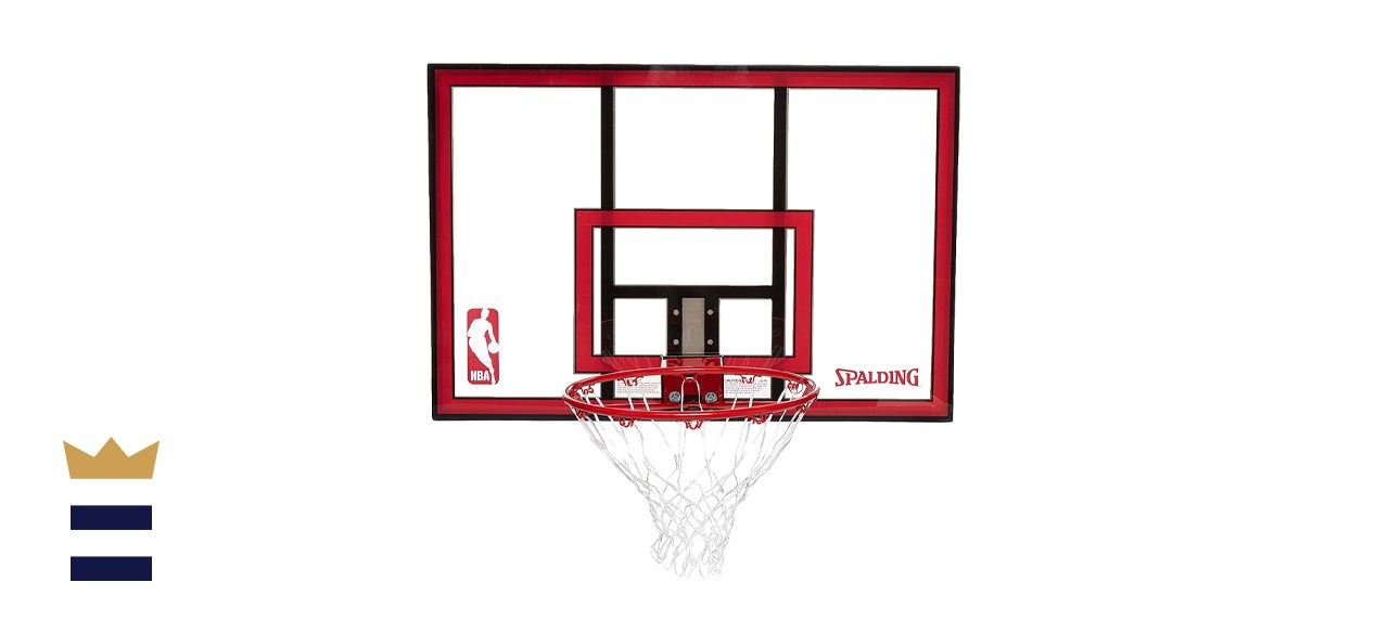 Spalding Polycarbonate Backboard &amp; Rim Combo