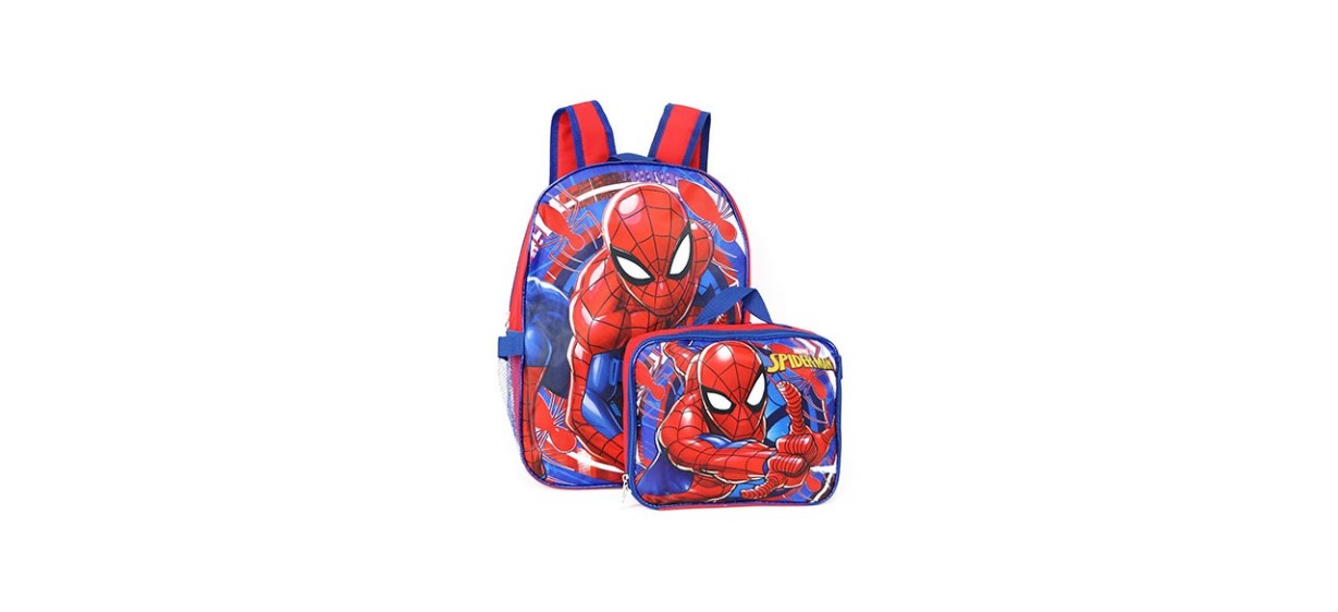 Spider-Man Marvel 16&quot; Backpack with Detachable Lunch Box