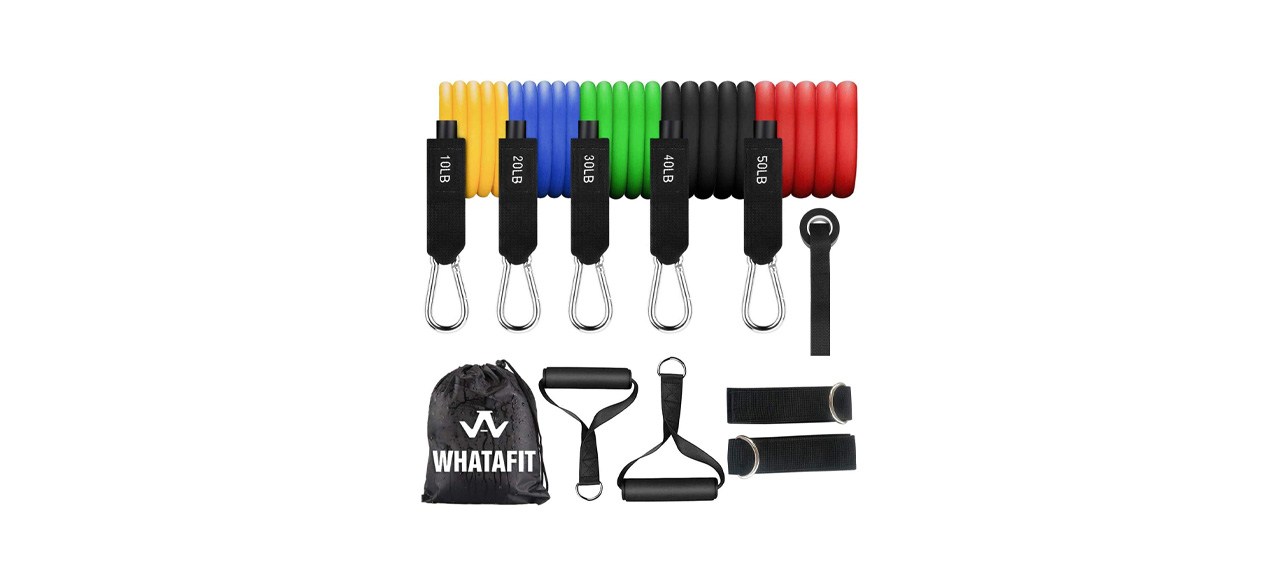 Sports-Fitness-Best Whatafit Resistance Bands Set