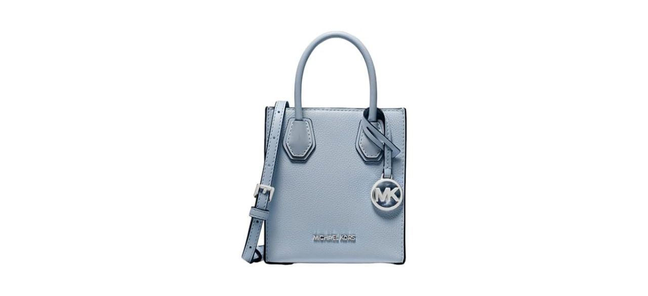 Michael Kors Mercer Extra-Small Pebbled Leather Crossbody Bag