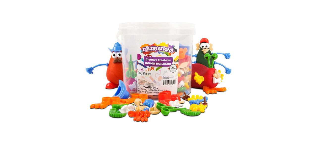 Colorations BuildMe Creative Creatures Dough Builders