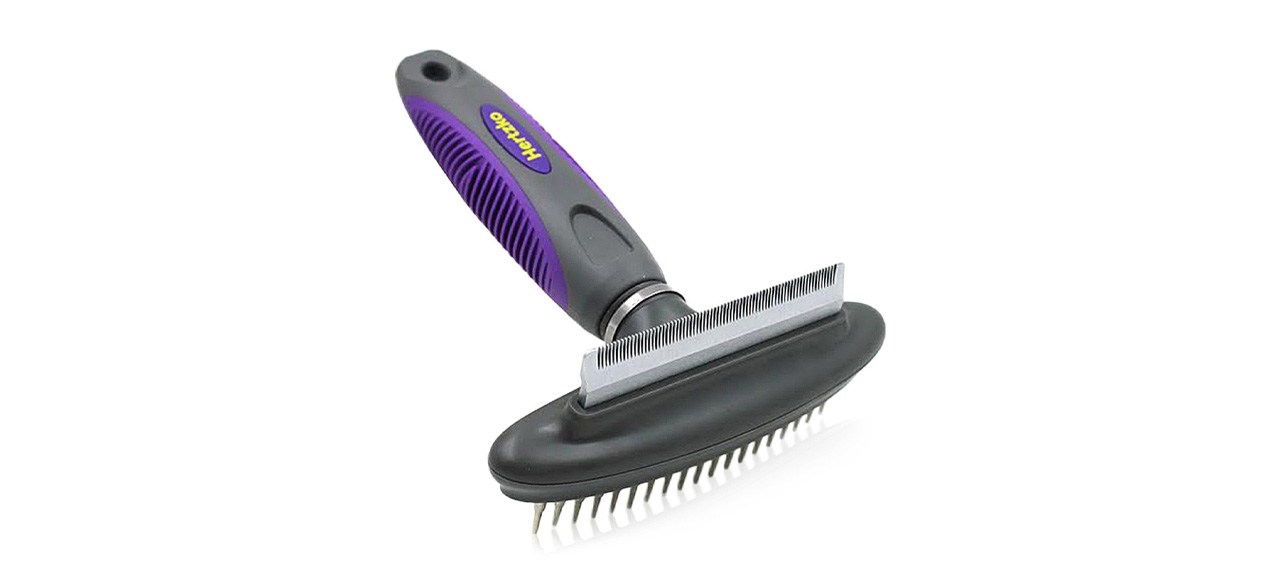 Hertzco 2-1in-1 Dog and Cat Grooming Tool