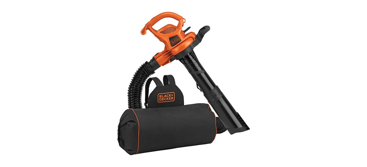 Black+Decker 3-in-1 Corded Backpack Leaf Blower-Vacuum-Mulcher
