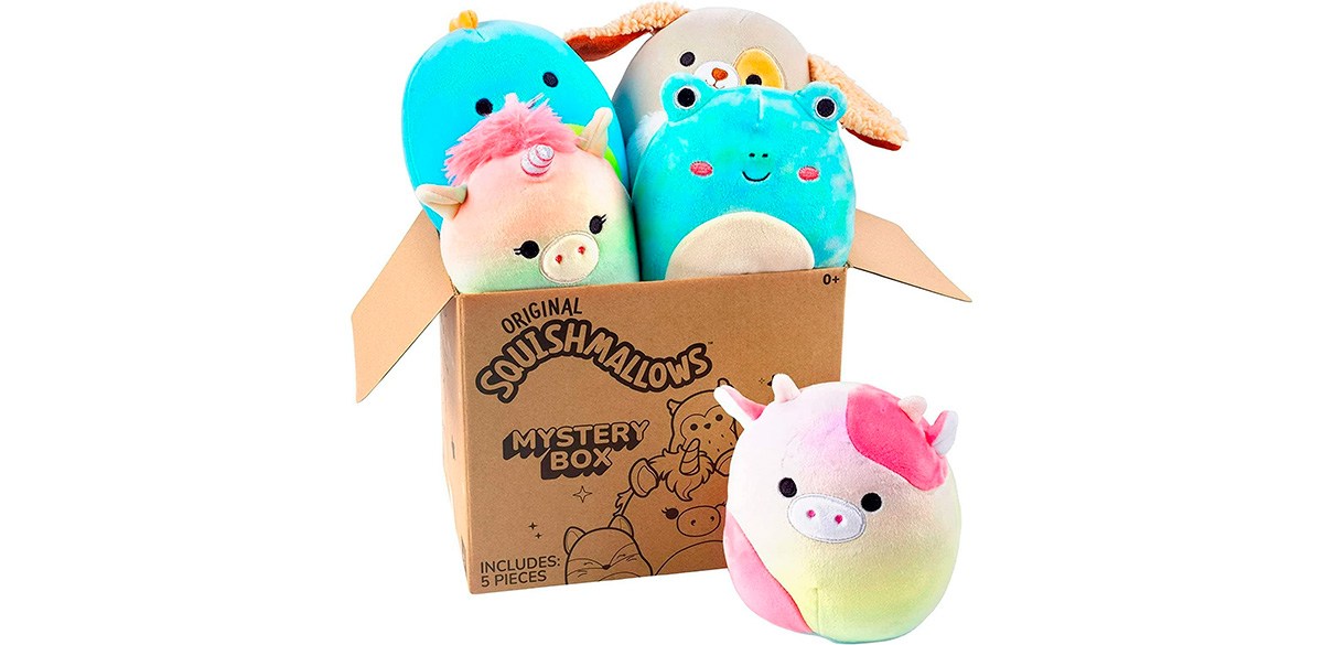 Squishmallow-5-Plush-Mystery-Box-5-Pack