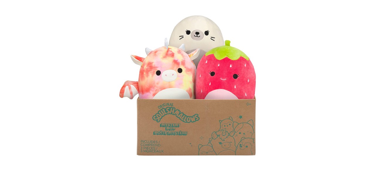 A sneak peek at the Squishmallows coming to McDonald's Happy Meals