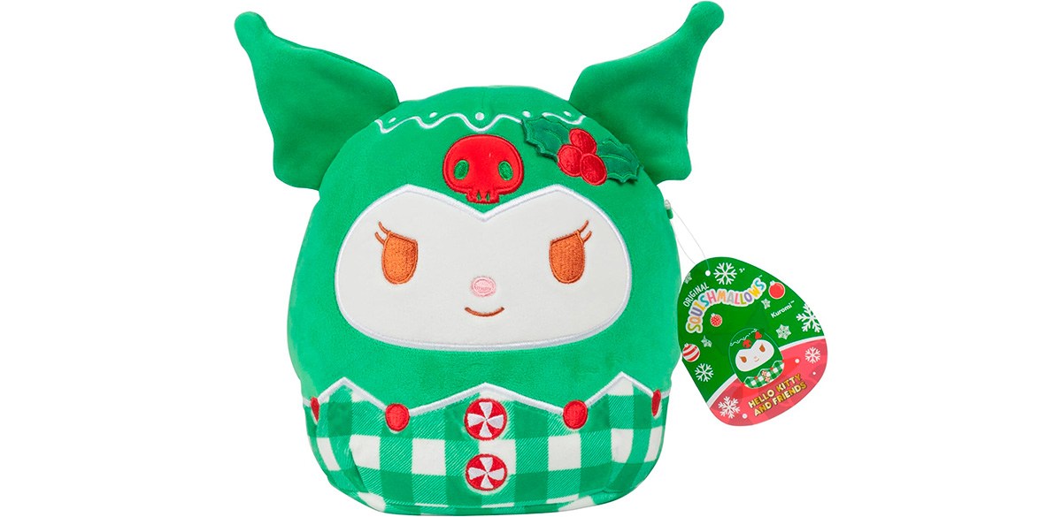 Squishmallows Original 8-Inch Kuromi Christmas