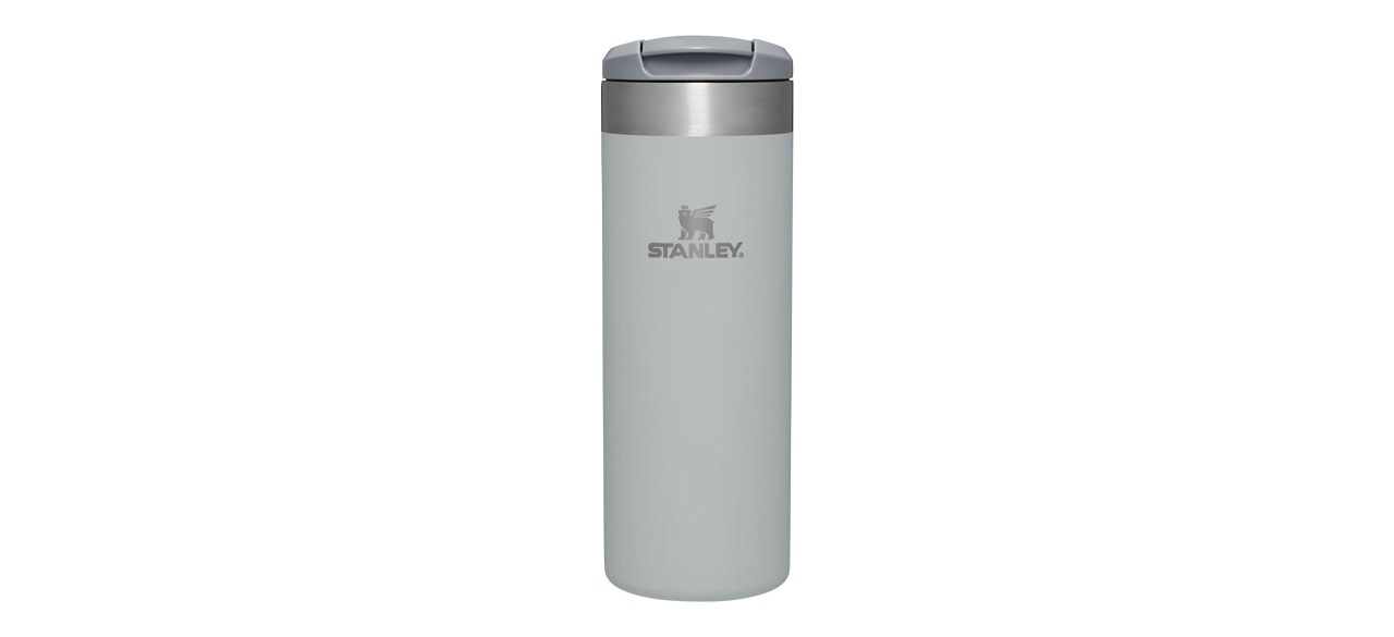 Light gray Stanley Aerolight Transit Bottle on white background