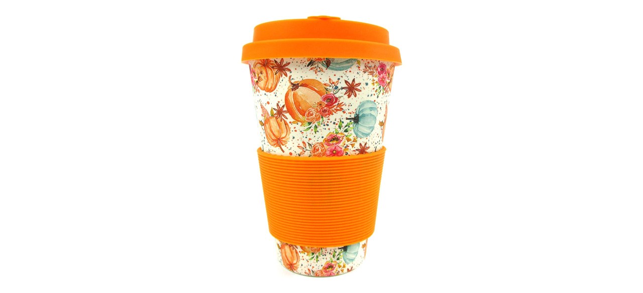 Best Tinymills Fall Harvest Pumpkin 14-ounce Travel Mug