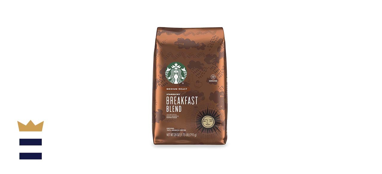 Starbucks Breakfast Blend Medium Roast Ground Coffee