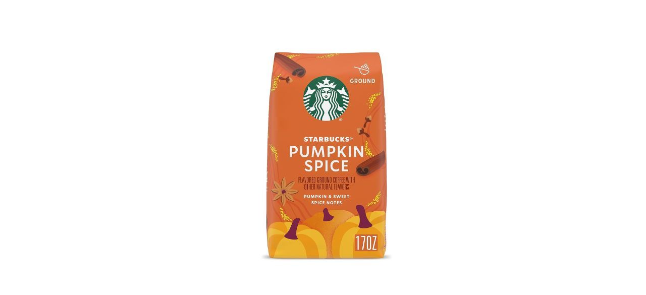 Pumpkin Spice Flavored Starbucks Ground Coffee
