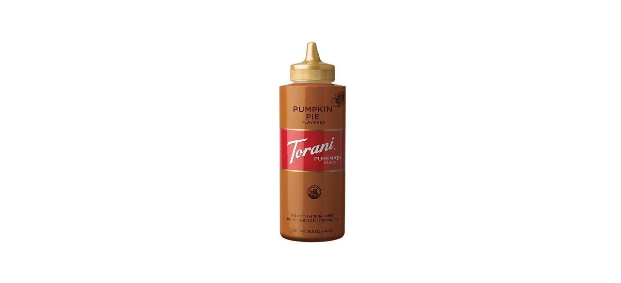 Torani Puremade Sauce, Pumpkin Pie Flavor