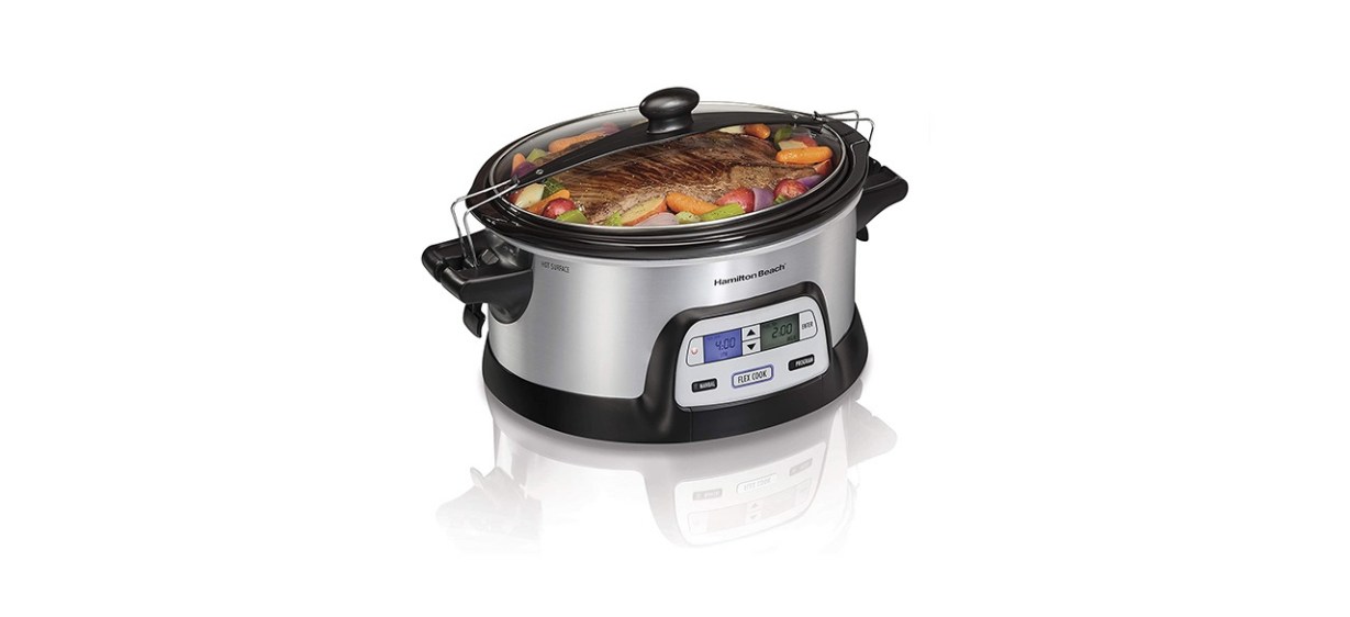 Stay-or-Go Portable 6-Quart Slow Cooker