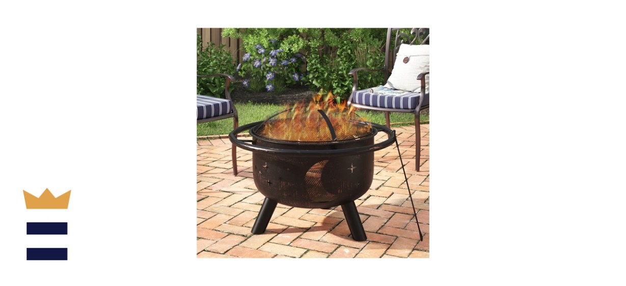 Steel Outdoor Fire Pit with Lid Steel Outdoor Fire Pit with Lid