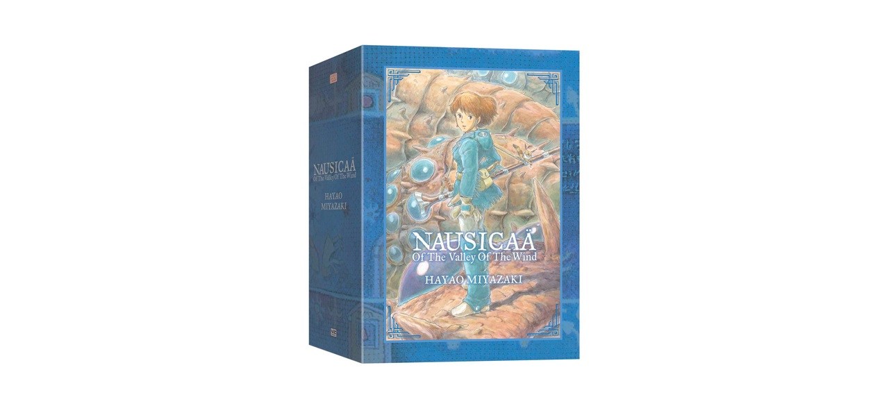 Studio Ghibli Nausicaa Of The Valley Of The Wind (2 box set) on white background in blue box