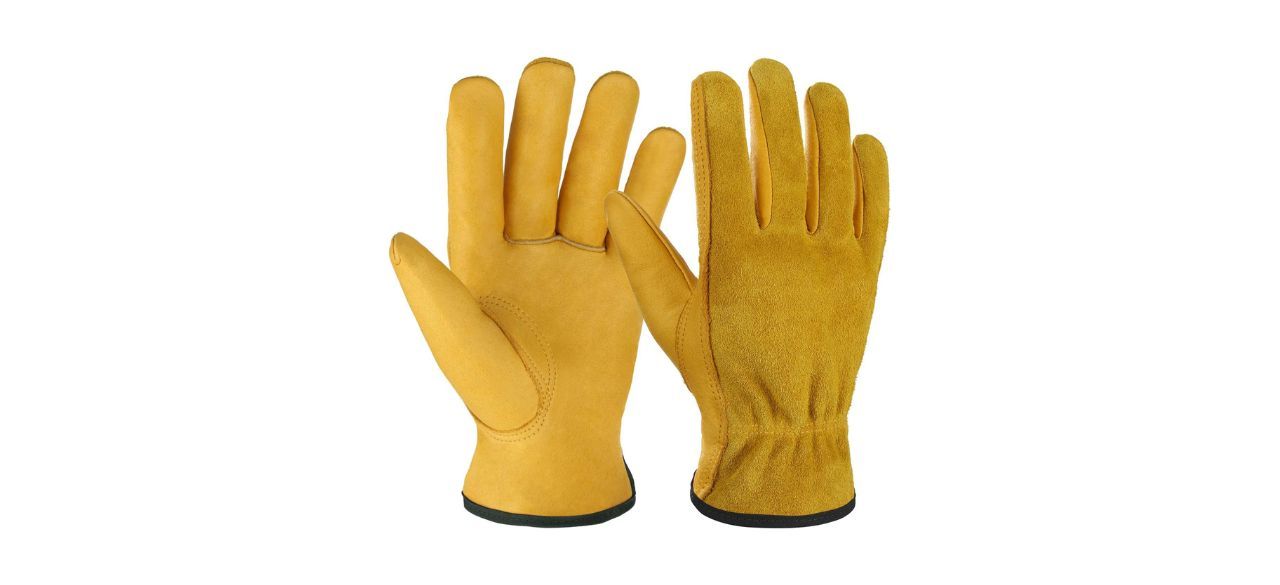 Ozero Leather Work Gloves