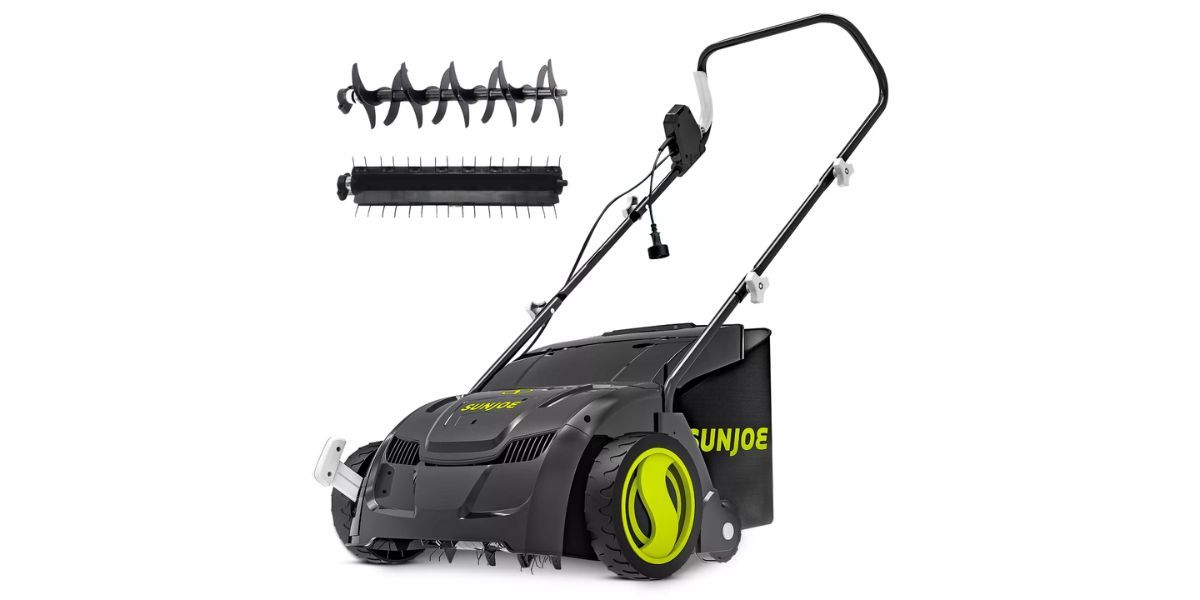 Sun Joe Electric Lawn Dethatcher & Scarifier