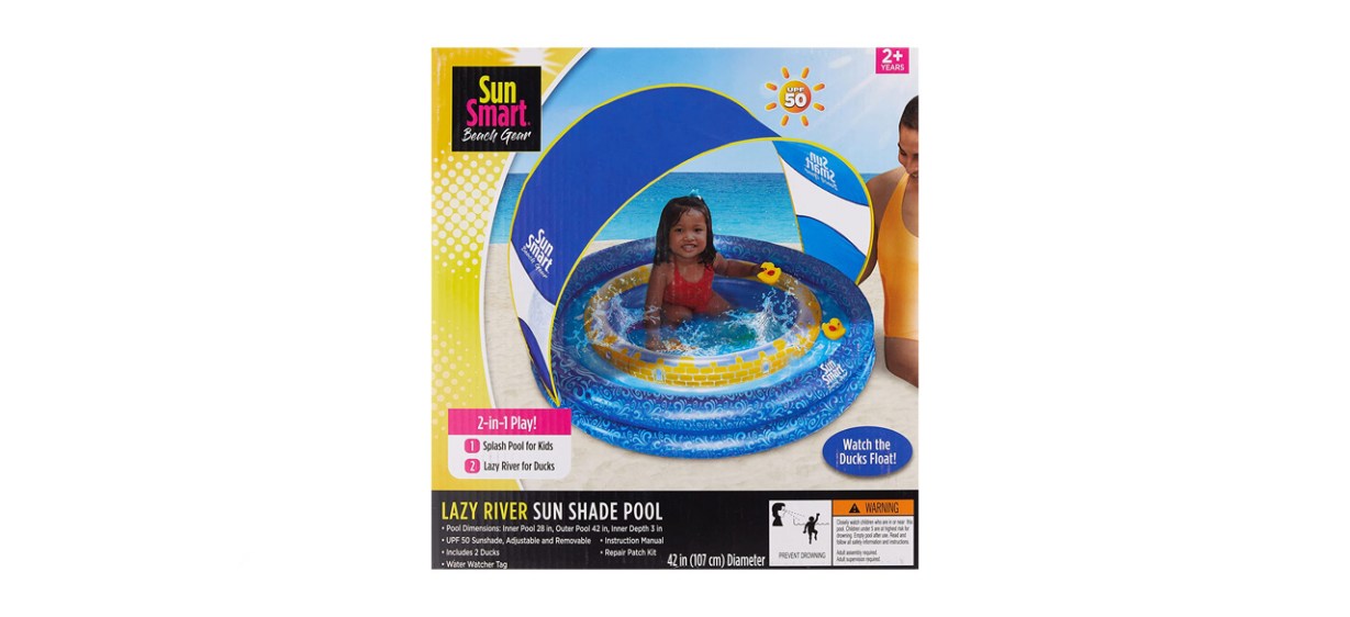 SunSmart Lazy River Kiddie Pool