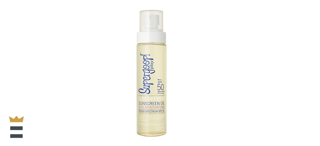 Supergoop! Sun Defying Sunscreen Oil with Meadowfoam SPF 50